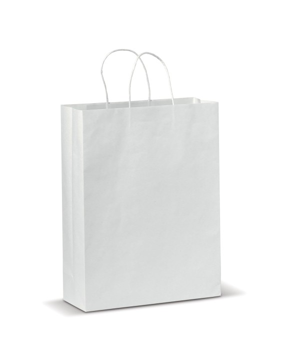 4DO Große Papiertasche im Eco Look 120g/m² Tote Bag personalisierbar