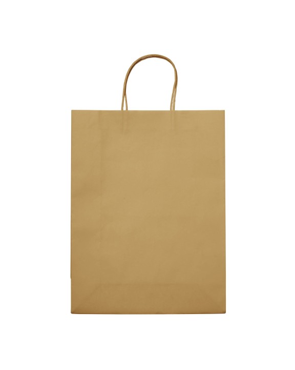 4DO Große Papiertasche im Eco Look 120g/m² Tote Bag personalisierbar