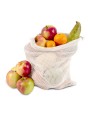 4DO Wiederverwendbare Lebensmitteltasche OEKO-TEX® Baumwolle 25x30cm Tasche personalisierbar