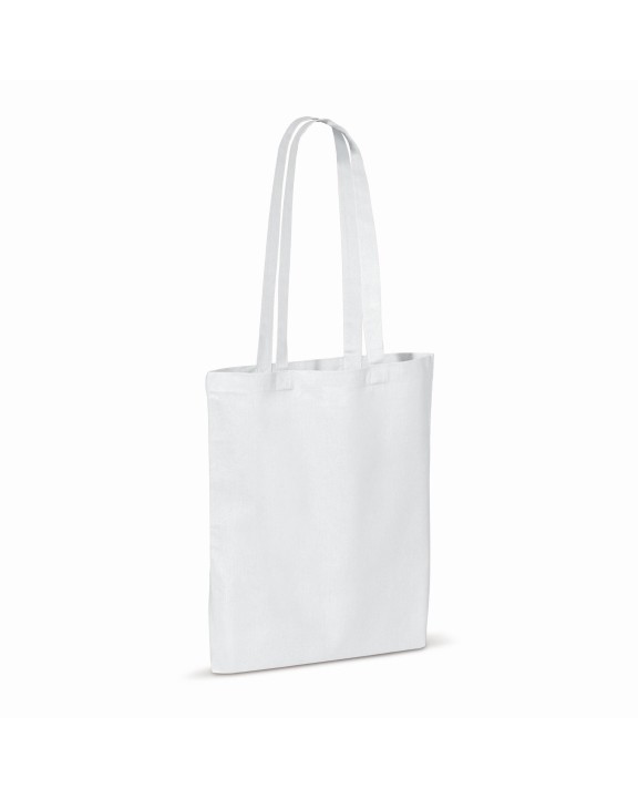 Tote bag 4DO Draagtas gerecycled katoen 140g/m² 38x42cm voor bedrukking &amp; borduring