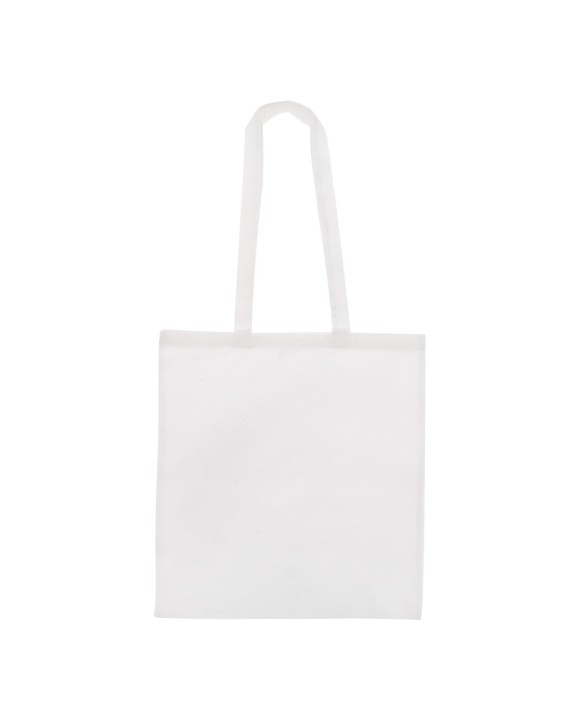 Tote bag 4DO Draagtas gerecycled katoen 140g/m² 38x42cm voor bedrukking &amp; borduring