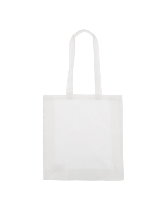 Tote bag 4DO Draagtas gerecycled katoen met bodem 140g/m² 38x10x42cm voor bedrukking &amp; borduring