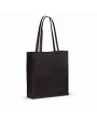 Tote bag 4DO Draagtas gerecycled katoen met bodem 140g/m² 38x10x42cm voor bedrukking &amp; borduring