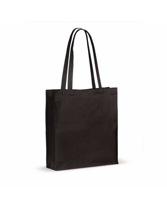Tote bag 4DO Draagtas gerecycled katoen met bodem 140g/m² 38x10x42cm voor bedrukking &amp; borduring