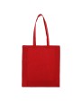 Tote bag 4DO Draagtas gerecycled katoen met bodem 140g/m² 38x10x42cm voor bedrukking &amp; borduring