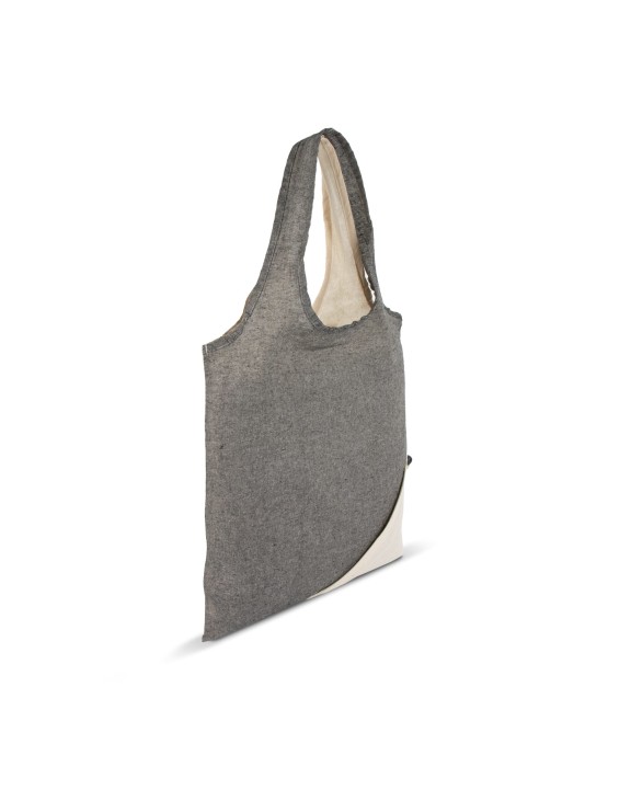 4DO Einkaufstasche Recycelte Baumwolle OEKO-TEX® 140g/m² 38x42cm Tasche personalisierbar