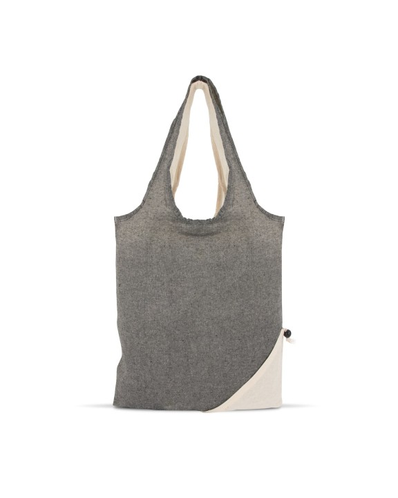 4DO Einkaufstasche Recycelte Baumwolle OEKO-TEX® 140g/m² 38x42cm Tasche personalisierbar