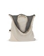 4DO Einkaufstasche Recycelte Baumwolle OEKO-TEX® 140g/m² 38x42cm Tasche personalisierbar