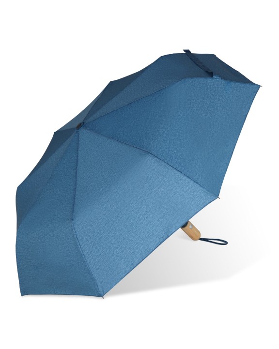 Parapluie personnalisable 4DO Parapluie pliable 21” en R-PET. Ouverture automatique