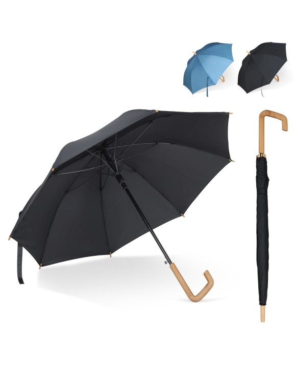 Parapluie personnalisable 4DO Parapluie Bâton 23” en R-PET ouverture automatique