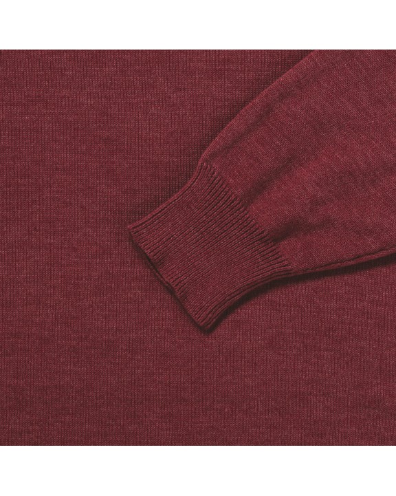 RUSSELL V-neck Knitted Pullover Pullover personalisierbar