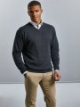 Pulls à personnaliser RUSSELL Pullover homme col v 