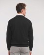 RUSSELL V-neck Knitted Pullover Pullover personalisierbar