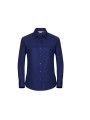RUSSELL Chemise femme manches longues Oxford bright royal personnalisable