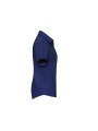 RUSSELL Chemise femme manches courtes Oxford bright royal personnalisable