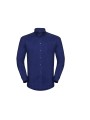 RUSSELL Chemise homme manches longues Oxford bright royal personnalisable