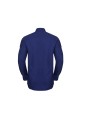 RUSSELL Chemise homme manches longues Oxford bright royal personnalisable