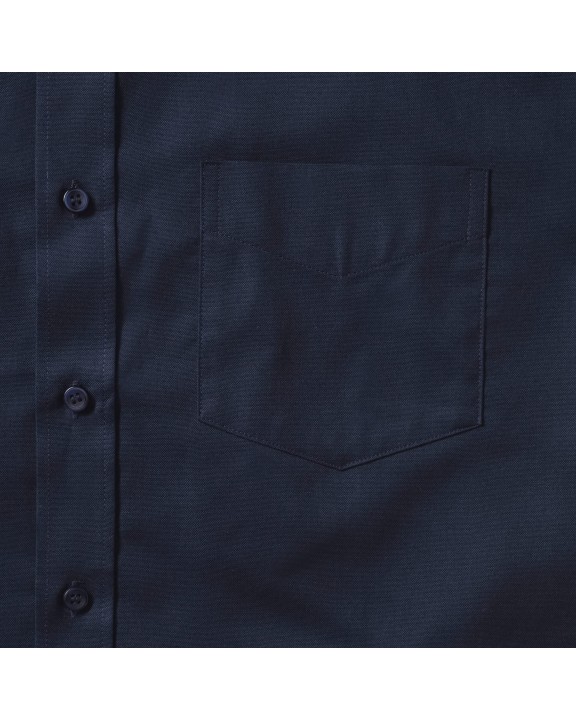 RUSSELL Men''s Short Sleeve Easy Care Oxford Shirt Hemd personalisierbar