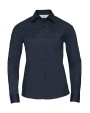 Hemd RUSSELL Ladies' Ls Polycotton Poplin Shirt voor bedrukking &amp; borduring