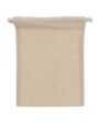 4DO Zuziehbeutel OEKO-TEX® Baumwolle 140g/m² 15x20cm Tasche personalisierbar