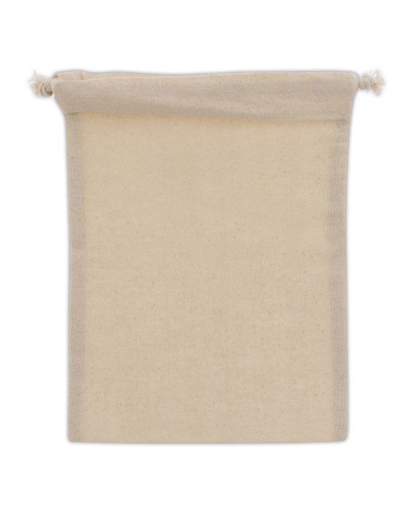 4DO Zuziehbeutel OEKO-TEX® Baumwolle 140g/m² 15x20cm Tasche personalisierbar