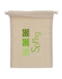 4DO Zuziehbeutel OEKO-TEX® Baumwolle 140g/m² 15x20cm Tasche personalisierbar