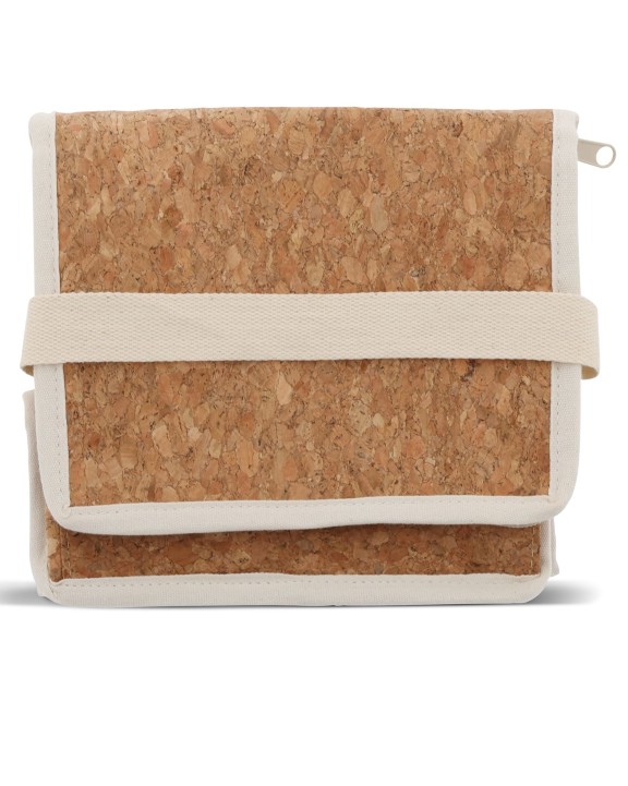 4DO Kühltasche mit Korkelementen 22x18x18cm Tasche personalisierbar