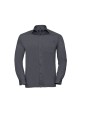 RUSSELL Men''s Ls Polycotton Popelinehemd Hemd personalisierbar