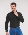 RUSSELL Men''s Ls Polycotton Popelinehemd Hemd personalisierbar