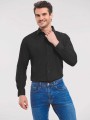 Chemises à personnaliser RUSSELL Chemise homme popeline polycoton manches longues 
