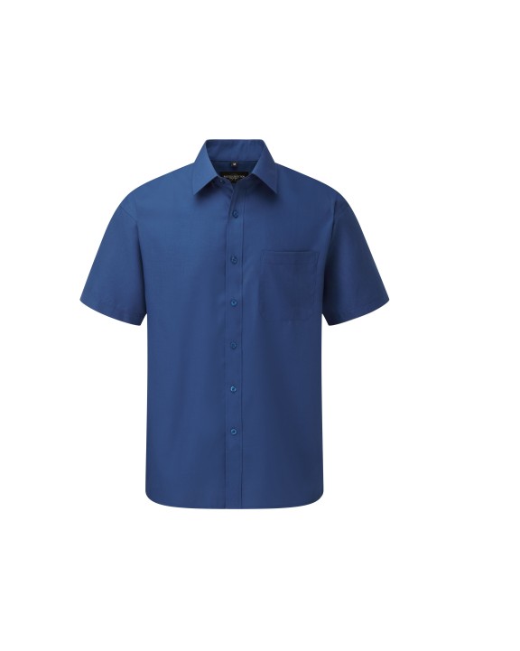 Hemd RUSSELL Men's Ss Polycotton Poplin Shirt voor bedrukking &amp; borduring