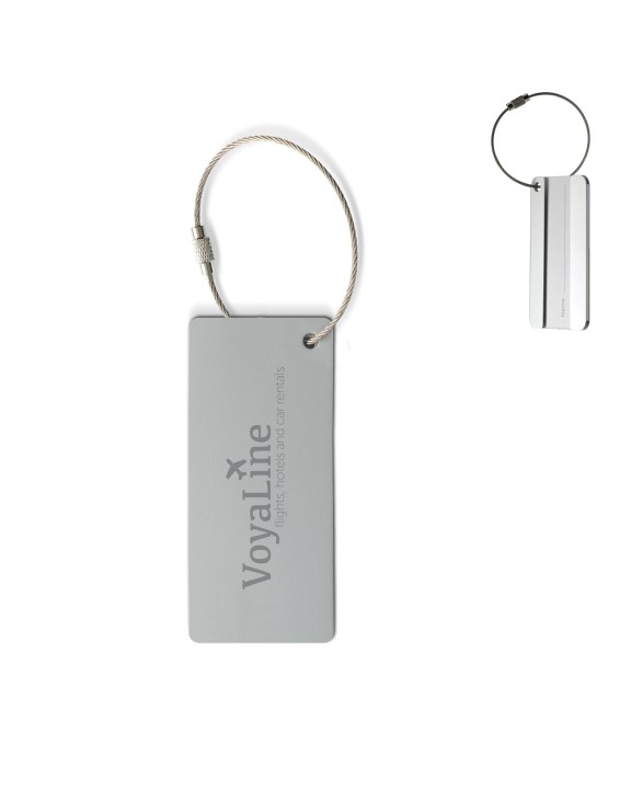 4DO Aluminium Kofferanhänger Tasche personalisierbar