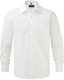 Chemise personnalisable RUSSELL Chemise homme popeline pur coton manches longues
