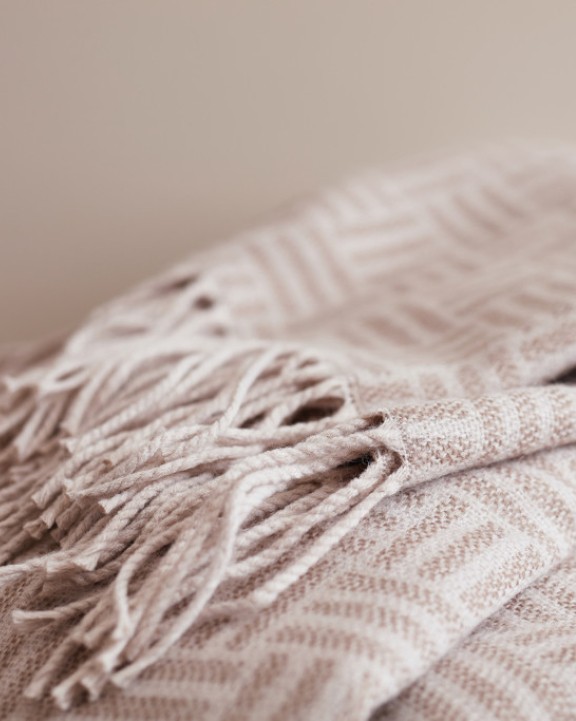 Fleecedeken VINGA VINGA Lenox plaid voor bedrukking &amp; borduring