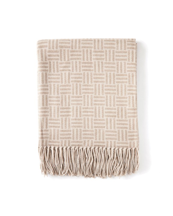 Fleecedeken VINGA VINGA Lenox plaid voor bedrukking &amp; borduring