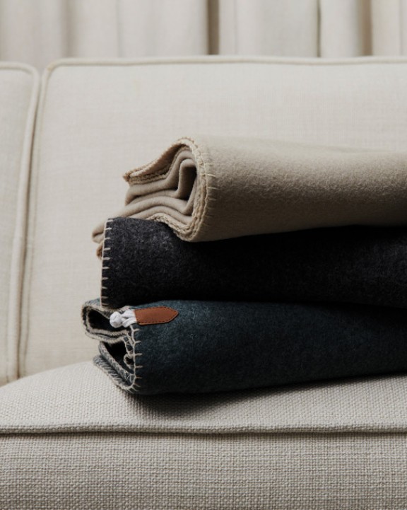 Plaid personnalisable VINGA VINGA Couverture / Plaid en polyester recyclée Bilton