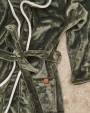 VINGA VINGA Louis Luxus Plüsch GRS rPET Bademantel Größe L/XL Bad Artikel personalisierbar