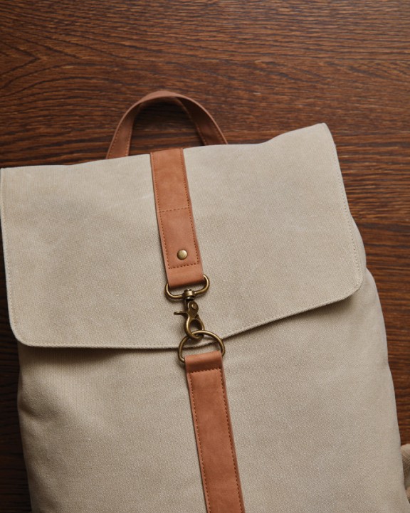 VINGA VINGA Bosler Rucksack aus GRS recyceltem Canvas Tasche personalisierbar