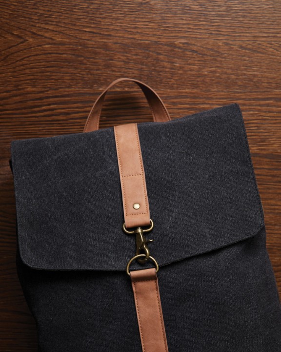 VINGA VINGA Bosler Rucksack aus GRS recyceltem Canvas Tasche personalisierbar