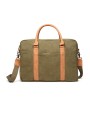 VINGA VINGA Bosler Computertasche aus RCS recyceltem Canvas Tasche personalisierbar