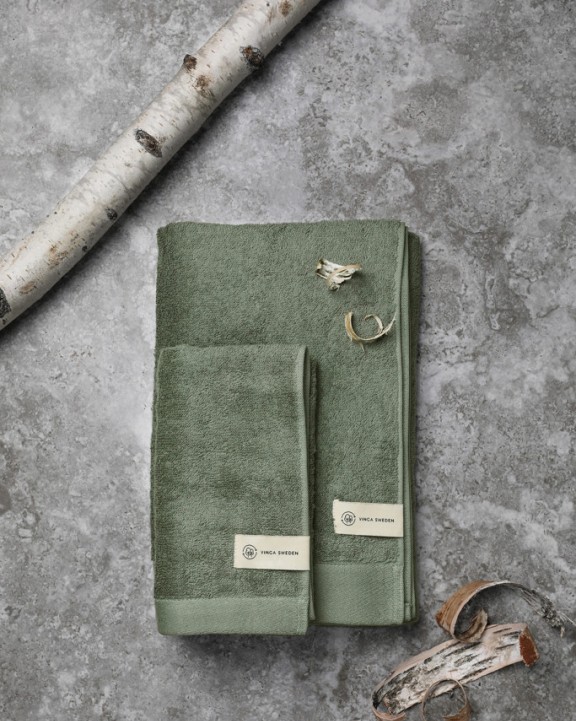 Produit éponge personnalisable VINGA VINGA Serviette Birch 40x70