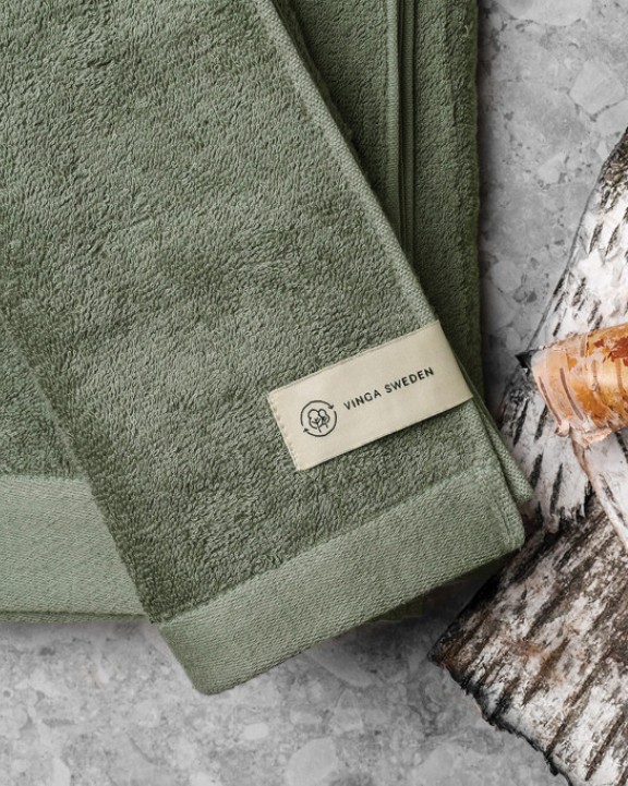 Produit éponge personnalisable VINGA VINGA Serviette Birch 90x150