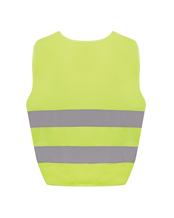 Gilet de sécurité personnalisable 4DO Gilet haute visibilité de signalisation en rPET GRS 3-6 ans