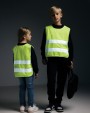 Gilet de sécurité personnalisable 4DO Gilet haute visibilité de signalisation en rPET GRS 3-6 ans