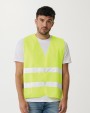 Gilets de sécurité personnalisable 4DO Gilet haute visibilité de signalisation en rPET GRS