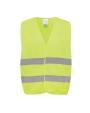 Gilet de sécurité personnalisable 4DO Gilet haute visibilité de signalisation en rPET GRS