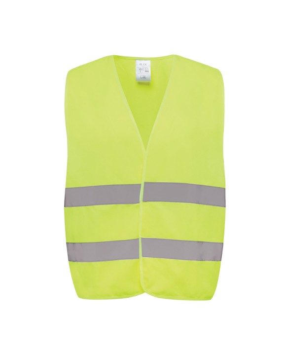 Gilet de sécurité personnalisable 4DO Gilet haute visibilité de signalisation en rPET GRS