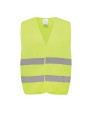 Gilets de sécurité personnalisable 4DO Gilet haute visibilité de signalisation en rPET GRS