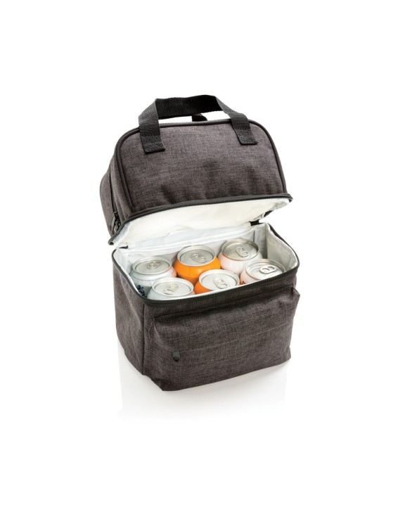 4DO Kühltasche mit 2 isolierten Fächern Tasche personalisierbar