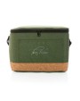 4DO Impact AWARE™ XL RPET Two-Tone Kühltasche mit Korkdetail Tasche personalisierbar